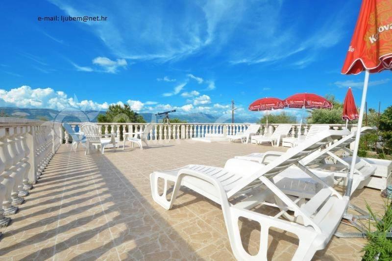 Villa Fjaba - By The Sea - With The Big Terraces & Great Sea View Trogir Exterior photo