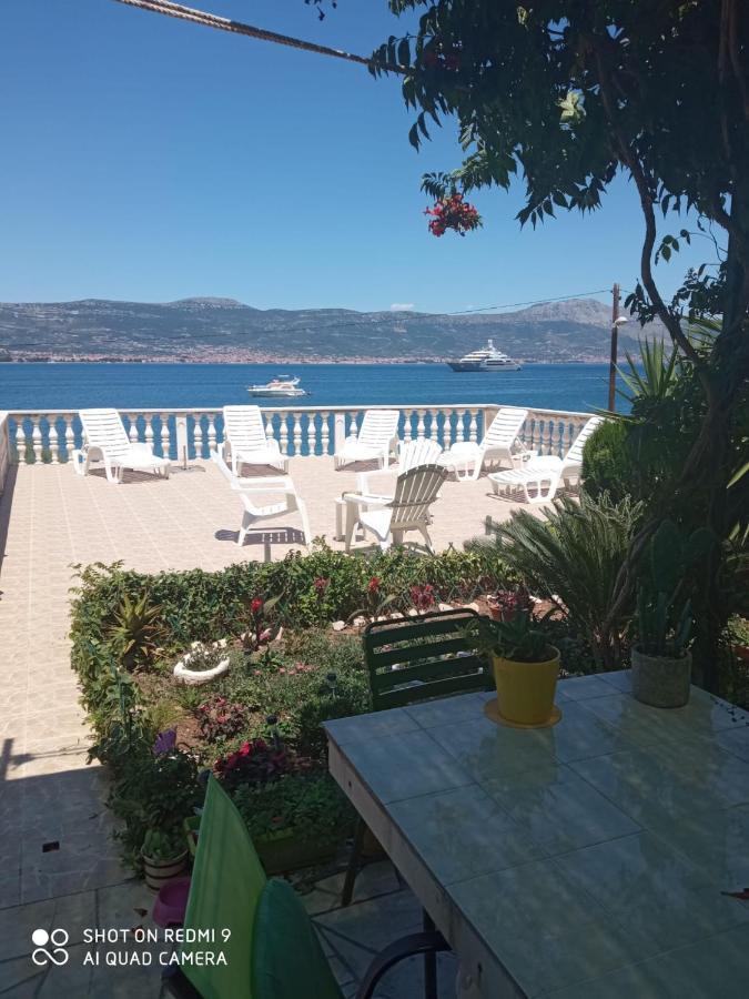 Villa Fjaba - By The Sea - With The Big Terraces & Great Sea View Trogir Exterior photo