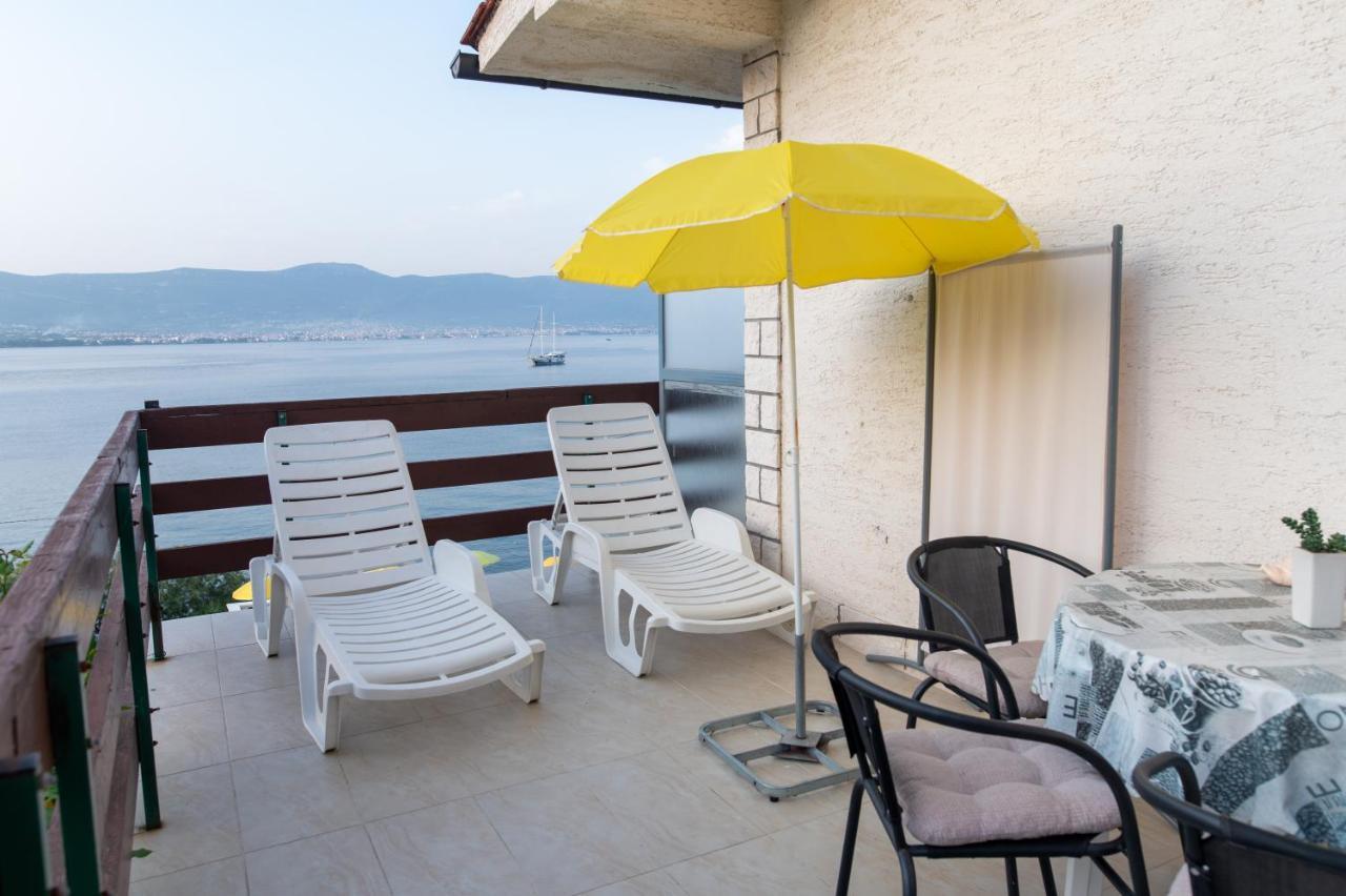 Villa Fjaba - By The Sea - With The Big Terraces & Great Sea View Trogir Exterior photo